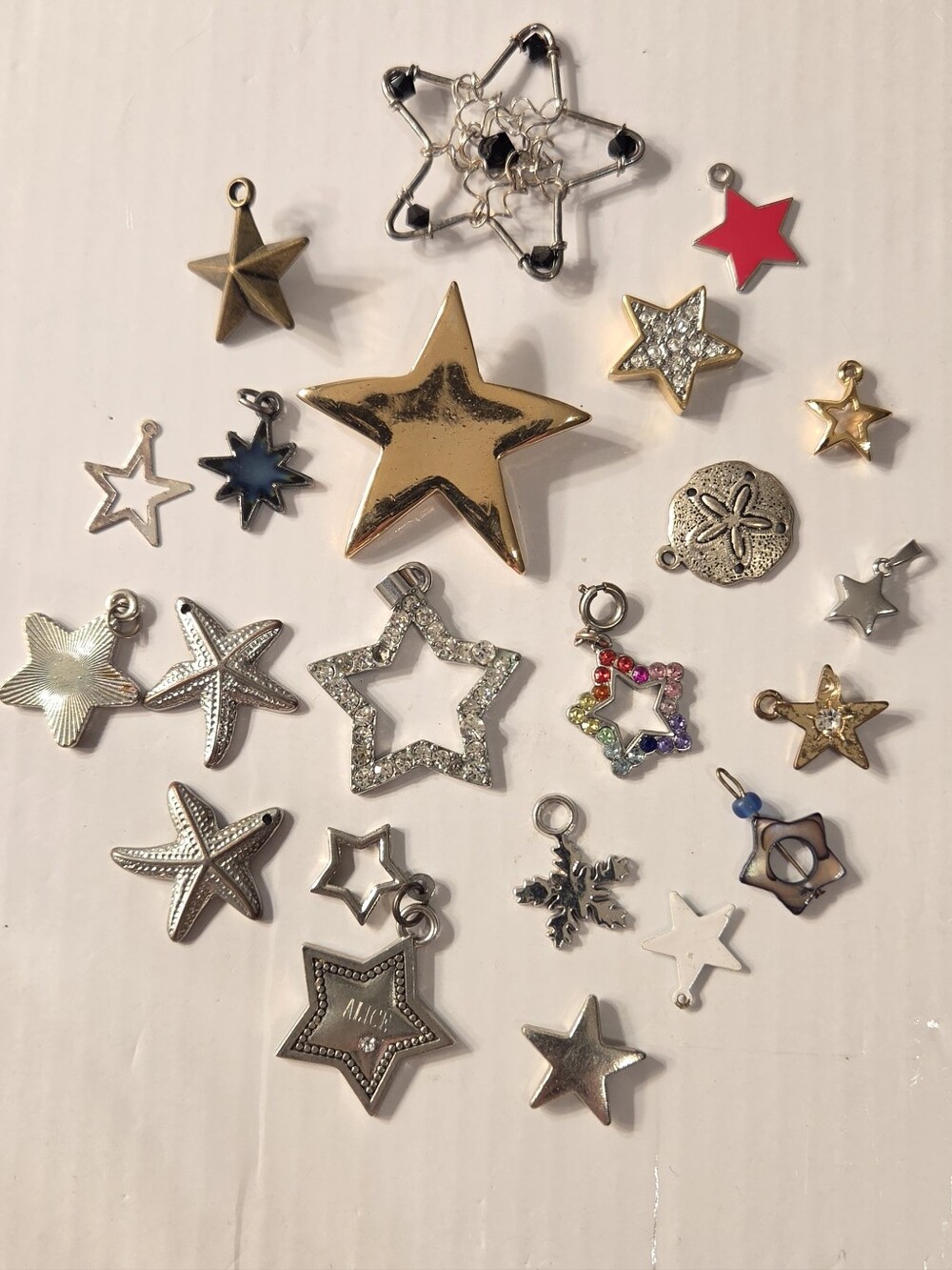 Stars Lot Colection Pendants Charms